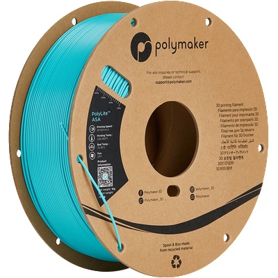 Polymaker PolyLite ASA Teal - 1, 75 mm / 1000 g (PF01029)