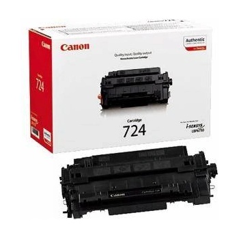 Canon Тонер касета за Canon CRG-724 Toner Cartridges for LBP6750dn, Черен, CR3481B002AA