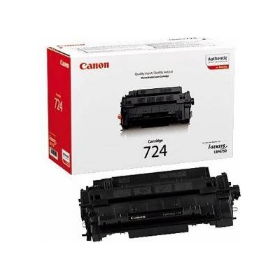 Canon Тонер касета за Canon CRG-724 Toner Cartridges for LBP6750dn, Черен, CR3481B002AA