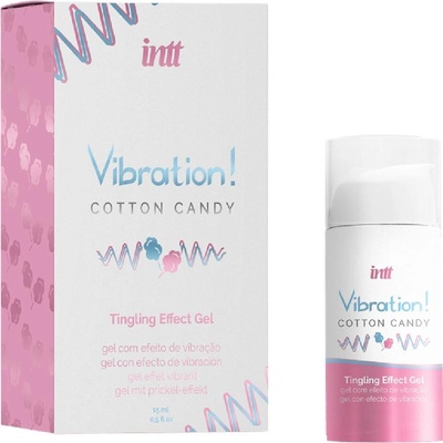 intt Vibration! Cotton Candy Tingling Effect Gel 15 ml