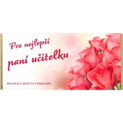 Choco Pola Pro nejlepší paní učitelku mléčná 100 g