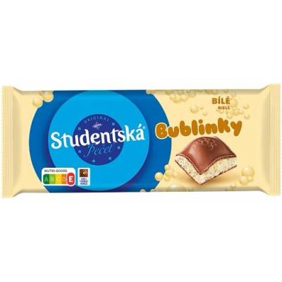Študentská pečať Bublinky Mliečna a Biele bublinky 90 g