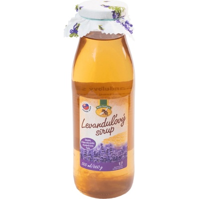 Natur Products Levanduľový sirup s medom 0,5 l