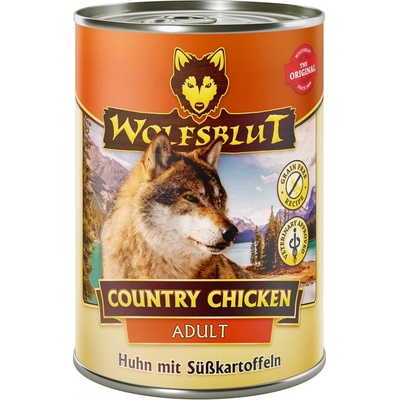 Wolfsblut Country Chicken Adult drůbež a brambory 6 x 395 g