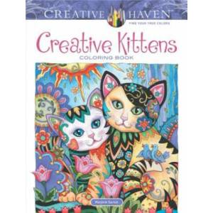 Creative Haven Creative Kittens Coloring Book | Marjorie Sarnat (2017)