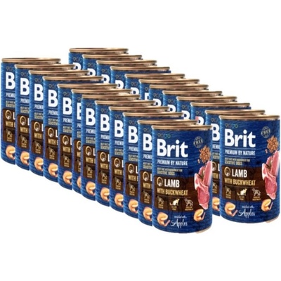 Brit Premium by Nature Lamb with Buckwheat 24 x 400 g