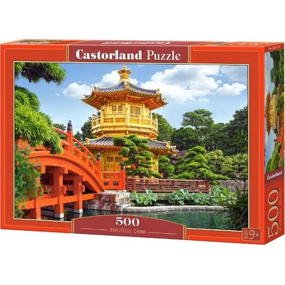 Castorland Beautiful China 500 pcs Пъзел 500 броя Сгради (52172) (52172)