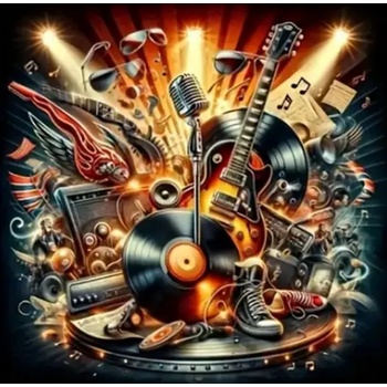 Norimpex - Puzzle Diamant painting: Musical inspiration 30x40cm - 1 - 39 piese