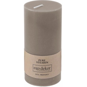 Ego dekor Бежово-кафява приятелска свещ, време на горене 50 h Eco - Eco candles by Ego dekor (ZBC-3771057)