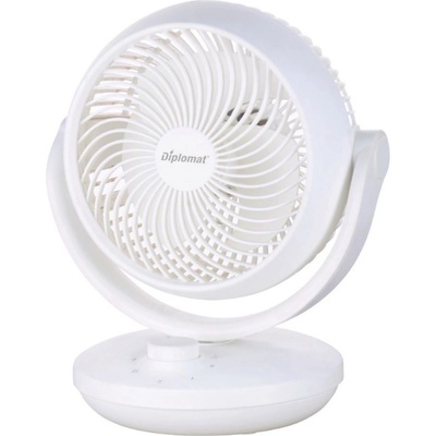 Diplomat Вентилатор настолен 8'' Diplomat DFX-636, 50W, 3D циркулация, механично управление (1009309)