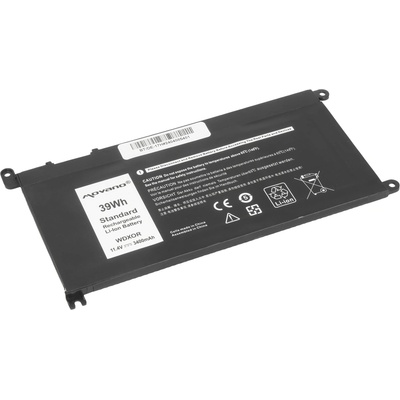 Movano Батерия за Dell Inspiron 5378 / Latitude 3490, WDX0R, 3400 mAh (BT/DE-17H)