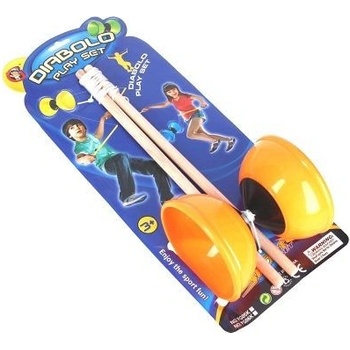 Mikro Trading Diabolo 11,5x13cm dřevěné tyčky