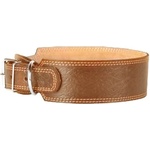 COLLAR Кожен нашийник collar за куче - 52 - 64см, 60мм - кафяво