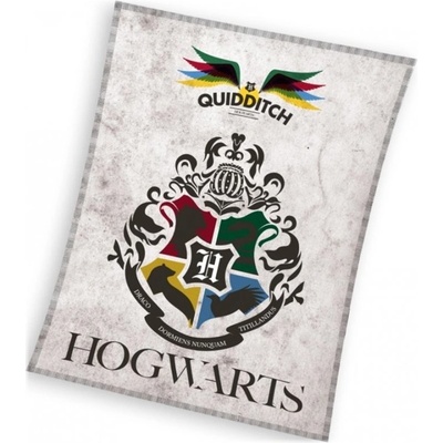 Carbotex Flísová deka Harry Potter motív Famfrpál fleece