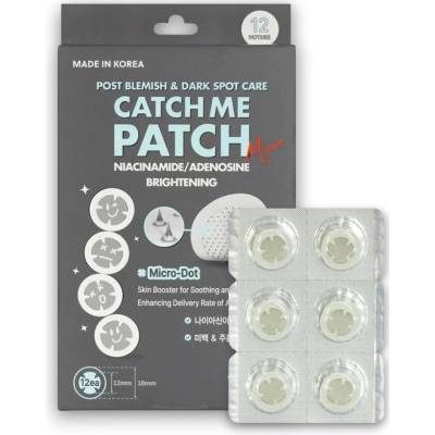 Catch Me Patch Mikroihličkové rozjasňujúce náplasti po akné MICRO BRIGHTENING 12 ks