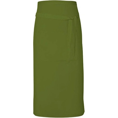 Link Kitchen Wear Gastro zástěra X985 Olive Pantone 378 90x80cm