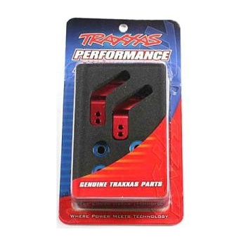 Traxxas задни алуминиеви носачи червени (2)
