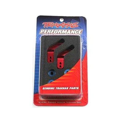 Traxxas задни алуминиеви носачи червени (2)