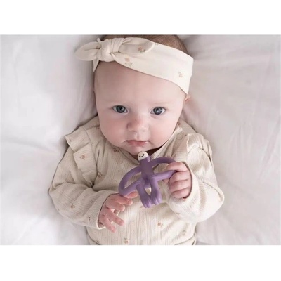 Matchstick Monkey a zubná kefka monkey teether purple