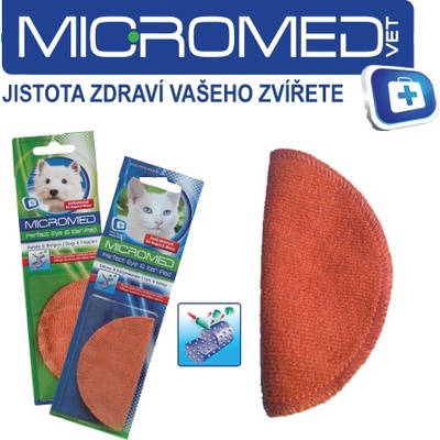 Micromed Oční/ušní utěrka s ionty stříbra kočka – Zboží Dáma