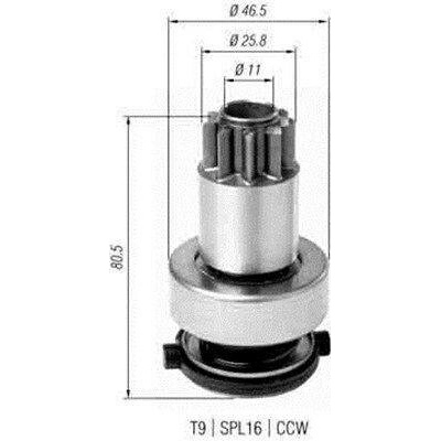 Pastorek, startér MAGNETI MARELLI 940113020385