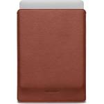 WOOLnut Leather Sleeve for 13-inch MacBook Pro & Air - Cognac (k-WNUT-MBP13-S-119-CB)