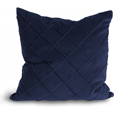 Lovely Linen velvet Cushion Royal blue 47 x 47 cm