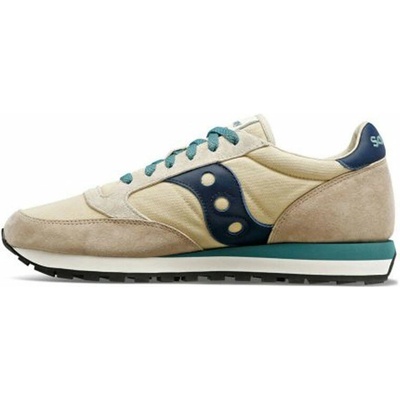 Saucony dámska voľnočasová obuv JAZZ ORIGINAL béžová tmavo modrá zelená