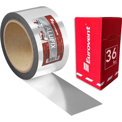 Eurovent AluFix Metalizovaná hliníková páska 50 mm x 50 m 36 ks