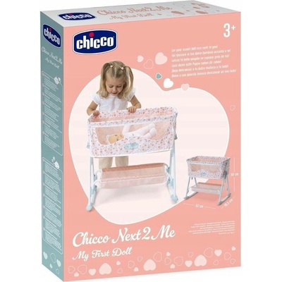 Next2me Chicco My First Doll 3l+Postýlka pro panenky