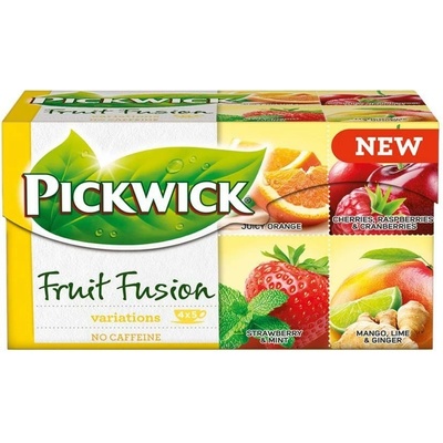 PICKWICK ovocný variácie s pomarančom 20 x 1,87 g