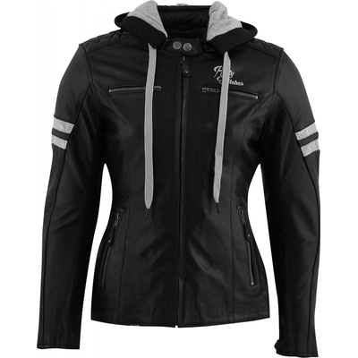 Rusty Stitches Jack Joyce HOODED čierno-biela