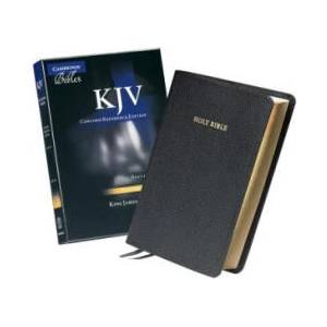 KJV Concord Reference Bible, Black Calf Split Leather, KJ564: XR | Cambridge Bibles (ISBN: 9781107602656)