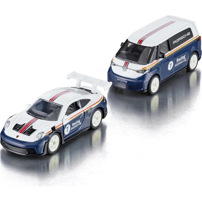 Siku SUPER VW ID. Buzz s Porsche 911 GT3 RS
