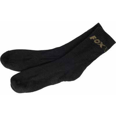 Fox Ponožky Black Socks 3-Pack - 6-9