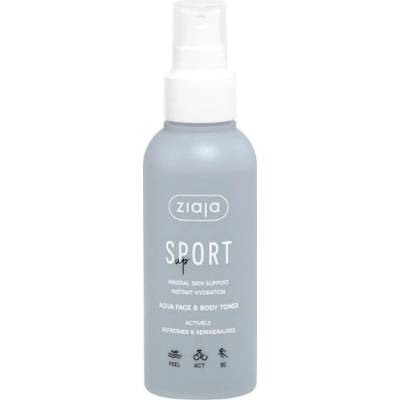Ziaja Sport Up Тоник за лице и тяло Aqua, 120 ml