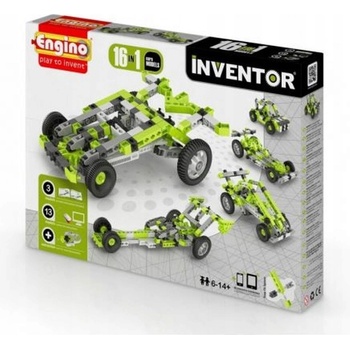 Engino 1631 Inventor 16 Models Cars