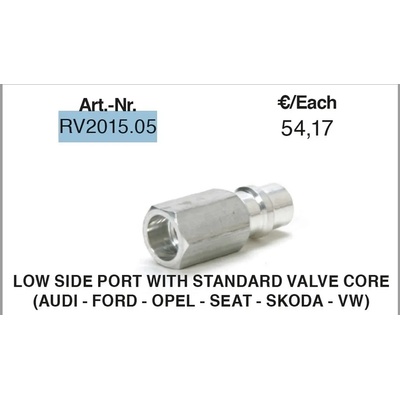 Errecom - Италия Сервизен клапан, lp, стандартна игла - 5 бр. , errecom, rv2015.05