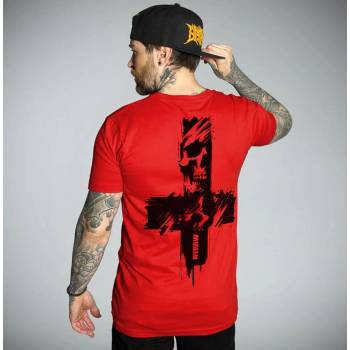 HYRAW Мъжка тениска hyraw - painted cross - 253ts08