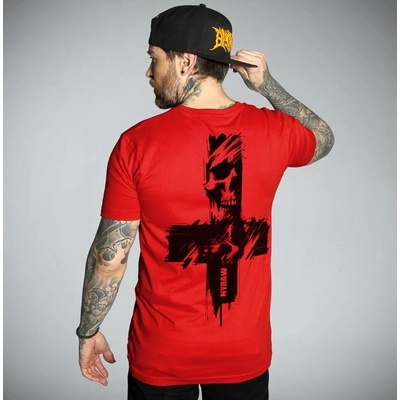 HYRAW Мъжка тениска hyraw - painted cross - 253ts08