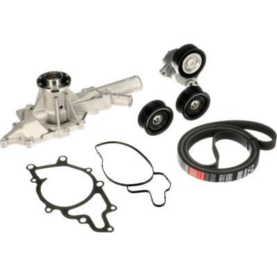 Vodní pumpa + klínový žebrový řemen GATES KP26PK2260-2 (KP26PK22602)