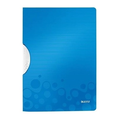 Leitz Wow ColorClip PP A4 Rýchloviazač s klipom modrý