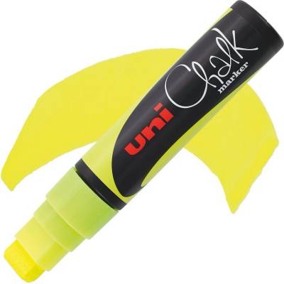 Uni PWE-17K Chalk fluo žlutá