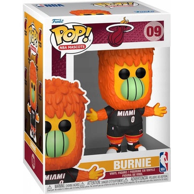 Funko Pop! 09 NBA Mascots Miami Heat Burnie