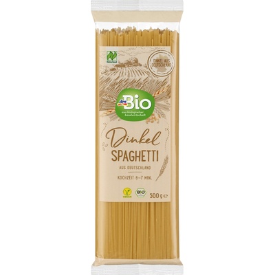 dmBio špaldové špagety 0,5 kg