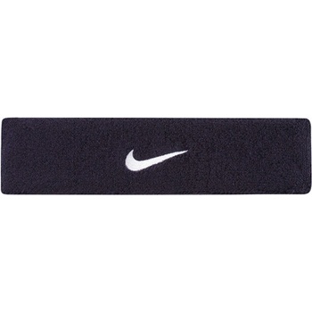Nike Swoosh headband obsidian/white