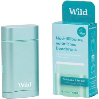 WILD Deodorant Starterset Fresh Cotton & Sea Salt - 40 г