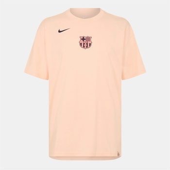 Nike Тениска Nike Barcelona T90 T-Shirt Adults - Beige/Orange