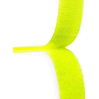 SLEPTO Našívací suchý zip žlutý fluorescenční