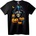 NOONEBRAND Тениска Хелоуин Skull с Вещица - 3XL, White